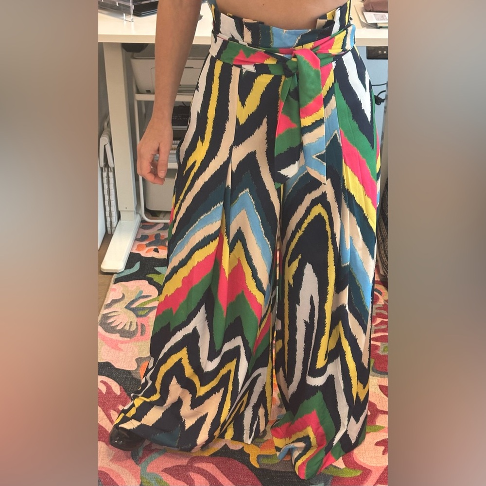 Gracia Multicolor Wide Leg Pants
